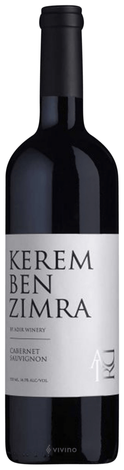 Adir Ben Zimra Cabernet Sauvignon 2017 750Ml