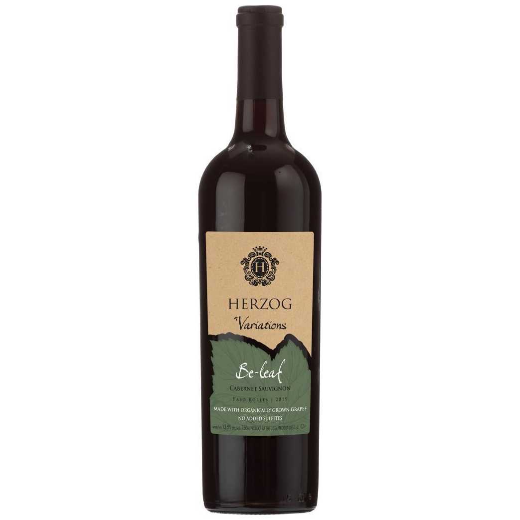 Herzog Variations Be-Leaf Cabernet Sauvignon Organic 750Ml