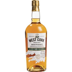 West Cork 10 Yr Single Malt Irish Whiskey 750Ml