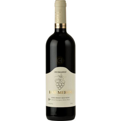 Or Haganuz Har Meron Semi-Sweet Red Wine 750Ml