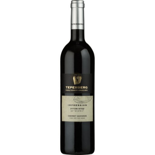 Teperberg Impression Cabernet Sau Semi Dry Mevushal 750Ml