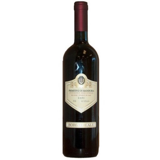 Borgo Reale Primitivo Salento Kosher Wine 750Ml