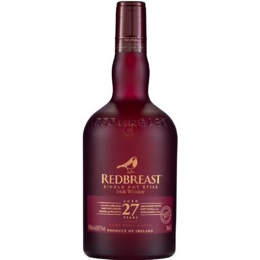 Redbreast 27 Year Old Irish Single Pot Still Whiskey 750Ml