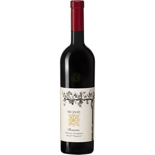 Recanati Cabernet Sauvignon Reserve David Vineyard Upper Galilee Israel 750Ml